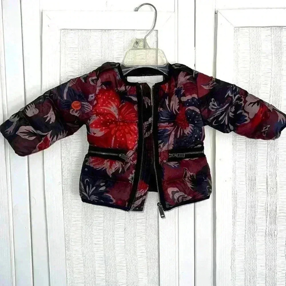 Burberry Other - Burberry children’s floral down coat sz 6 months
